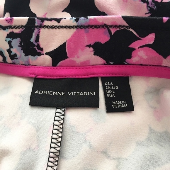 ADRIENNE Vittadini Floral Skirt A-line Full Skater with Pockets - Picture 8 of 12